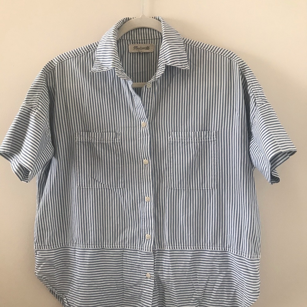 Madewell short sleeved button up